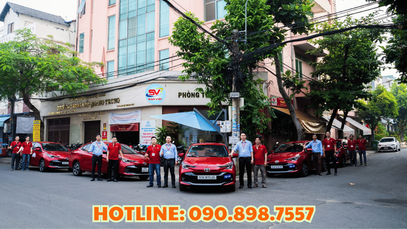 trung tâm đào tạo lái xe Sao Việt