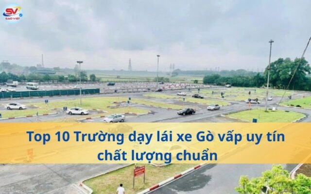 trường dạy lái xe gò vấp uy tín